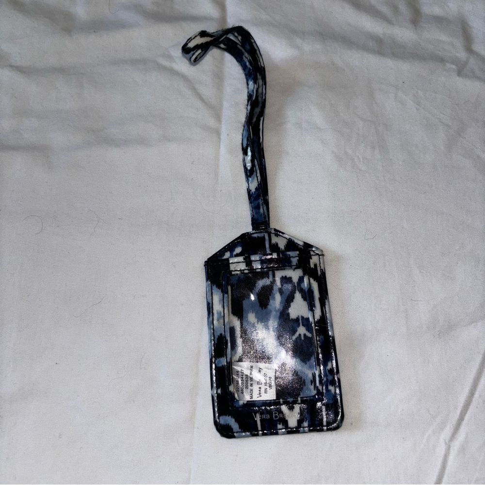 Vera Bradley Luggage Tag in Ikat Island